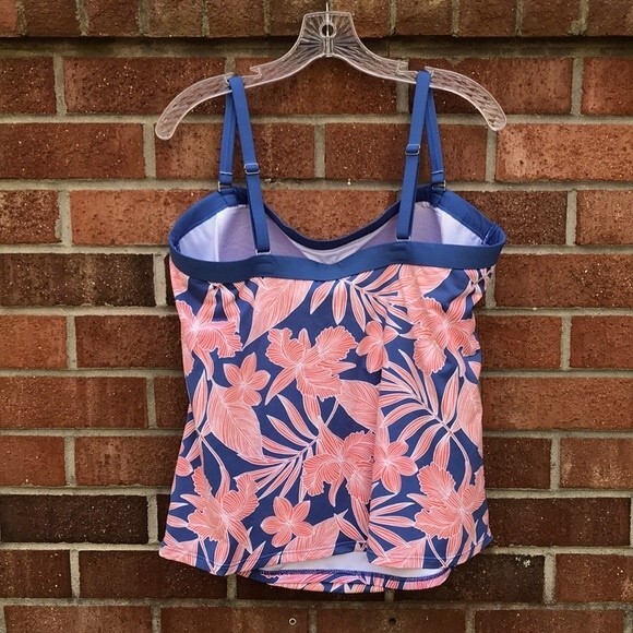 Lands’ End Tankini Top sz 16 - Picture 5 of 15